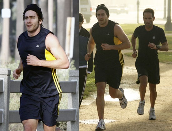 Photos of Jake Gyllenhaal Running in LA Before the Golden Globes Photos of Jake Gyllenhaal Running in LA Before the Golden Globes
