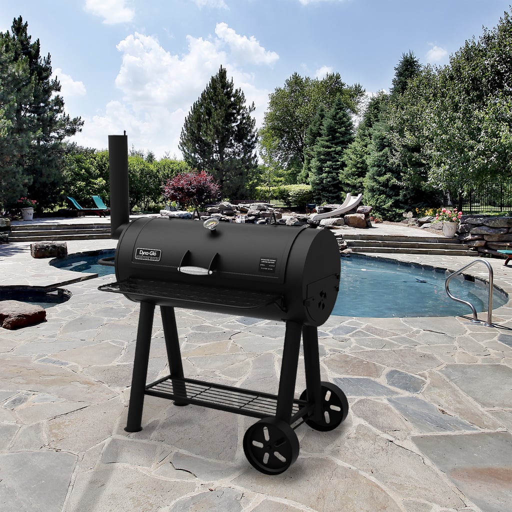 Heavy-Duty Barrel Charcoal Grill