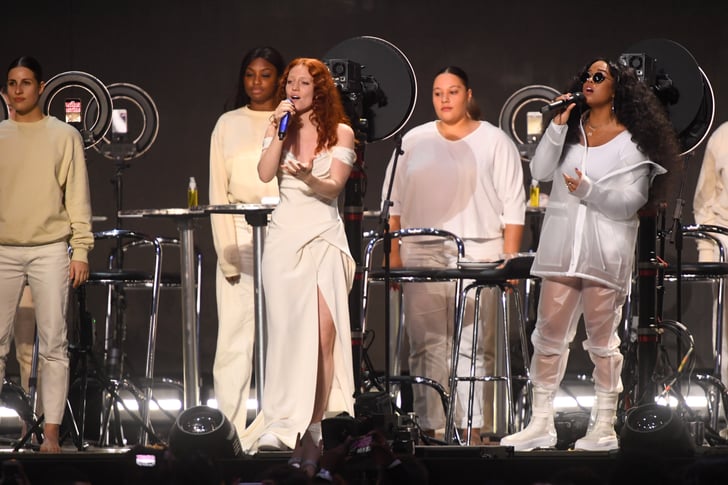 Jess Glynne Brit Awards Performance 2019 | POPSUGAR Beauty Photo 17