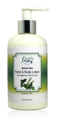 Finally Pure Rosemary Mint Hand and Body Lotion