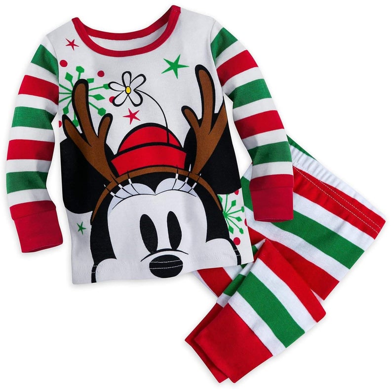 Shop Disney Minnie Mouse Holiday PJ Pals Set For Baby