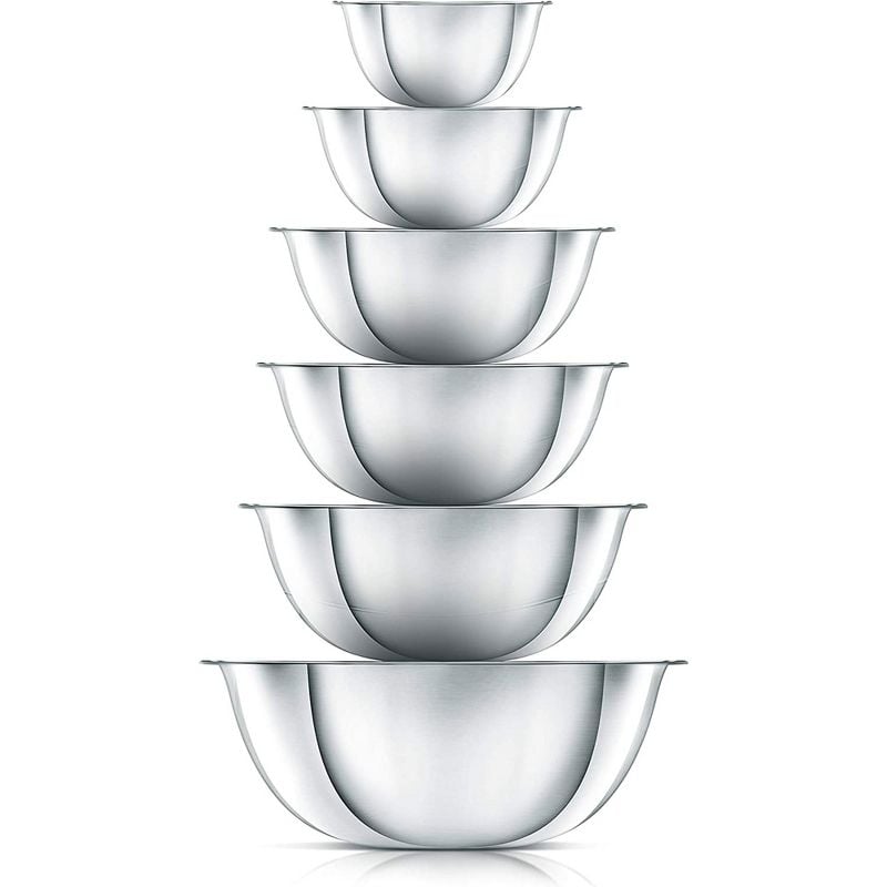 Our Top Picks From Target's Black Friday Sale: NutriChef 6-Piece Stainless Steel Serving Bowls