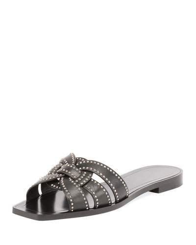 Saint Laurent Studded Flats