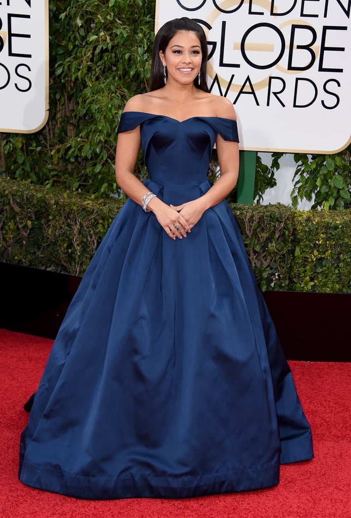 When Gina Rodriguez Looked Like a Princess on the Red Carpet . . .