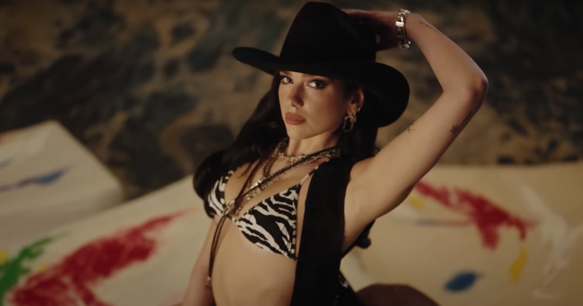 Dua Lipa’s Cowgirl Outfit Lights Up the Rodeo Arena in New “Love Again” Music Video