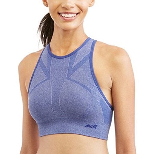 Active Low Impact High Neck Seamless Sports Bra
