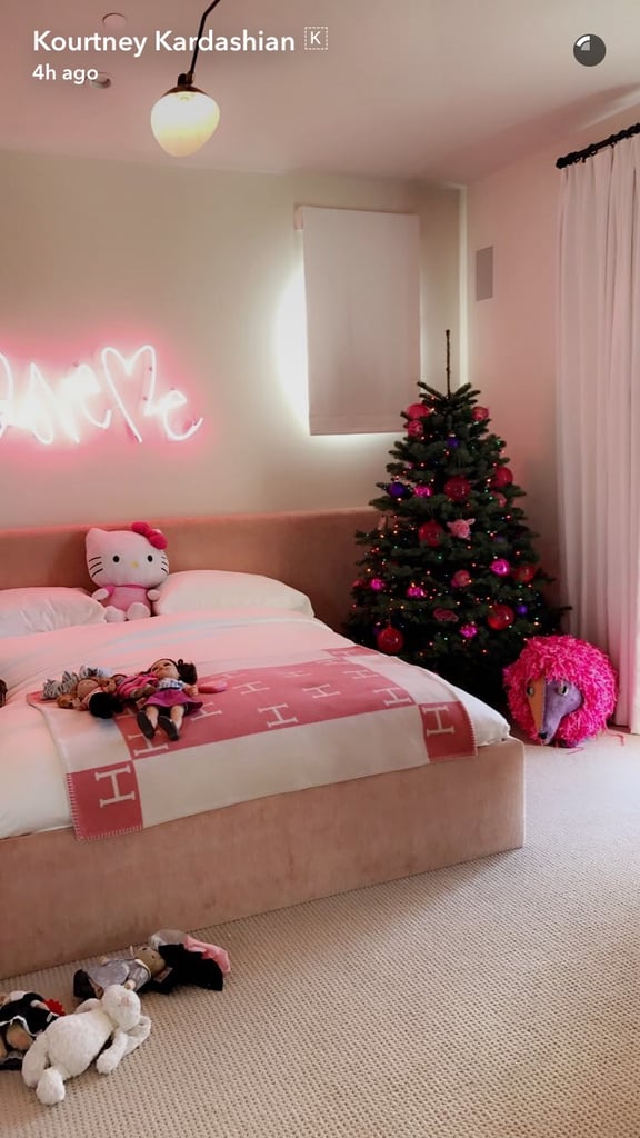 Inside Penelope Disick S Christmas Bedroom Popsugar Home