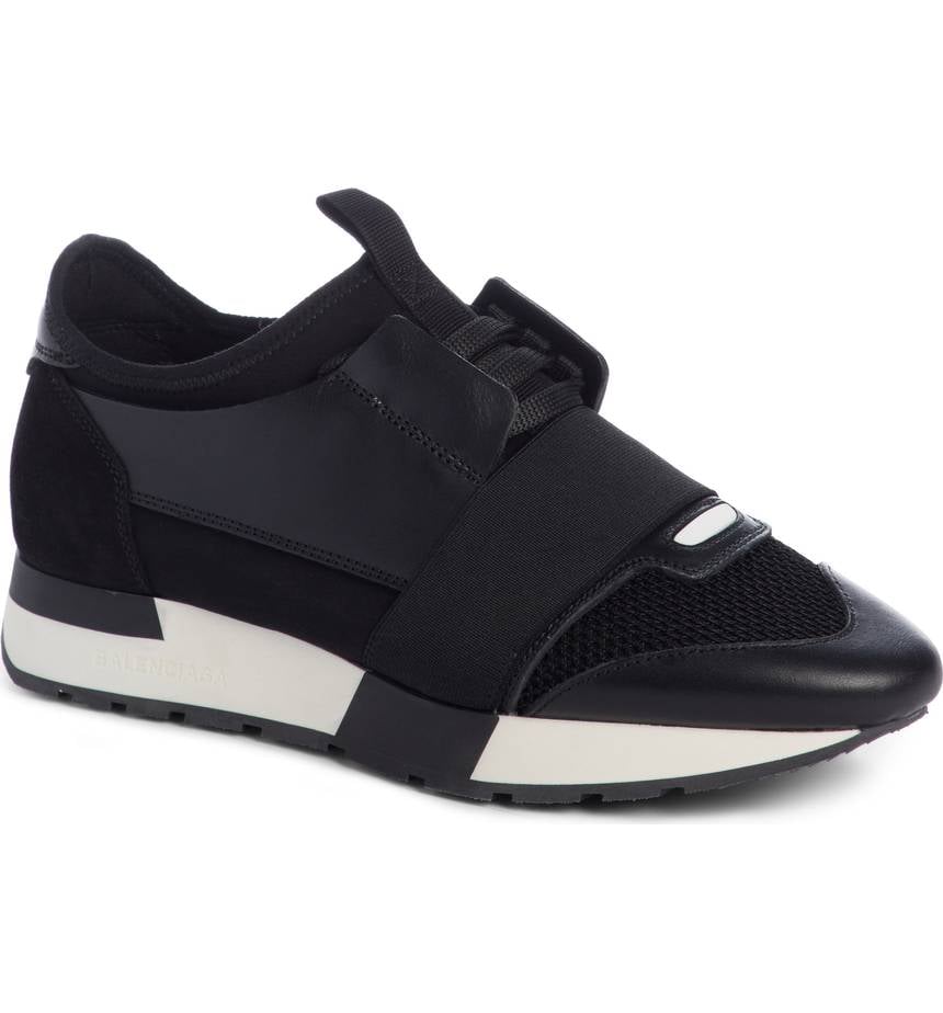 Balenciaga mixed media trainer sneaker clearance