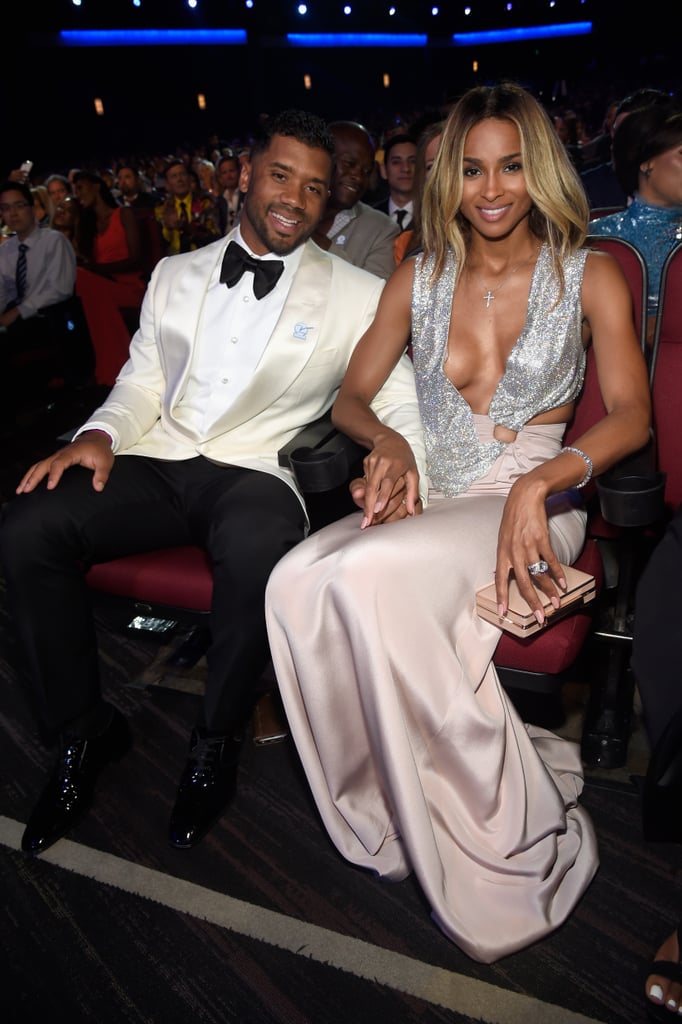 Ciara and Russell Wilson at the ESPYs 2016