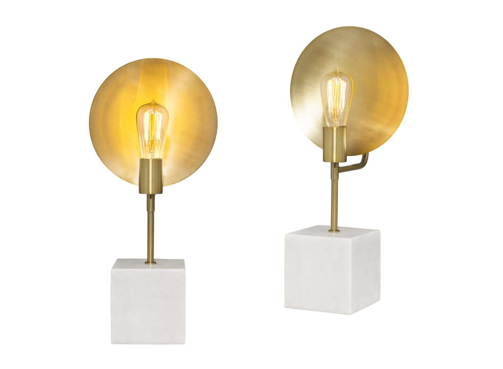 Marble base Edison lamp ($50)