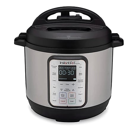 Instant Pot 9-in-1 Duo Plus 6 qt. Programmable Electric Pressure Cooker