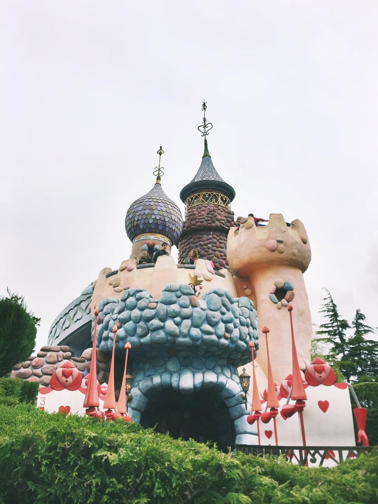 Here's the Queen of Hearts' Castle.