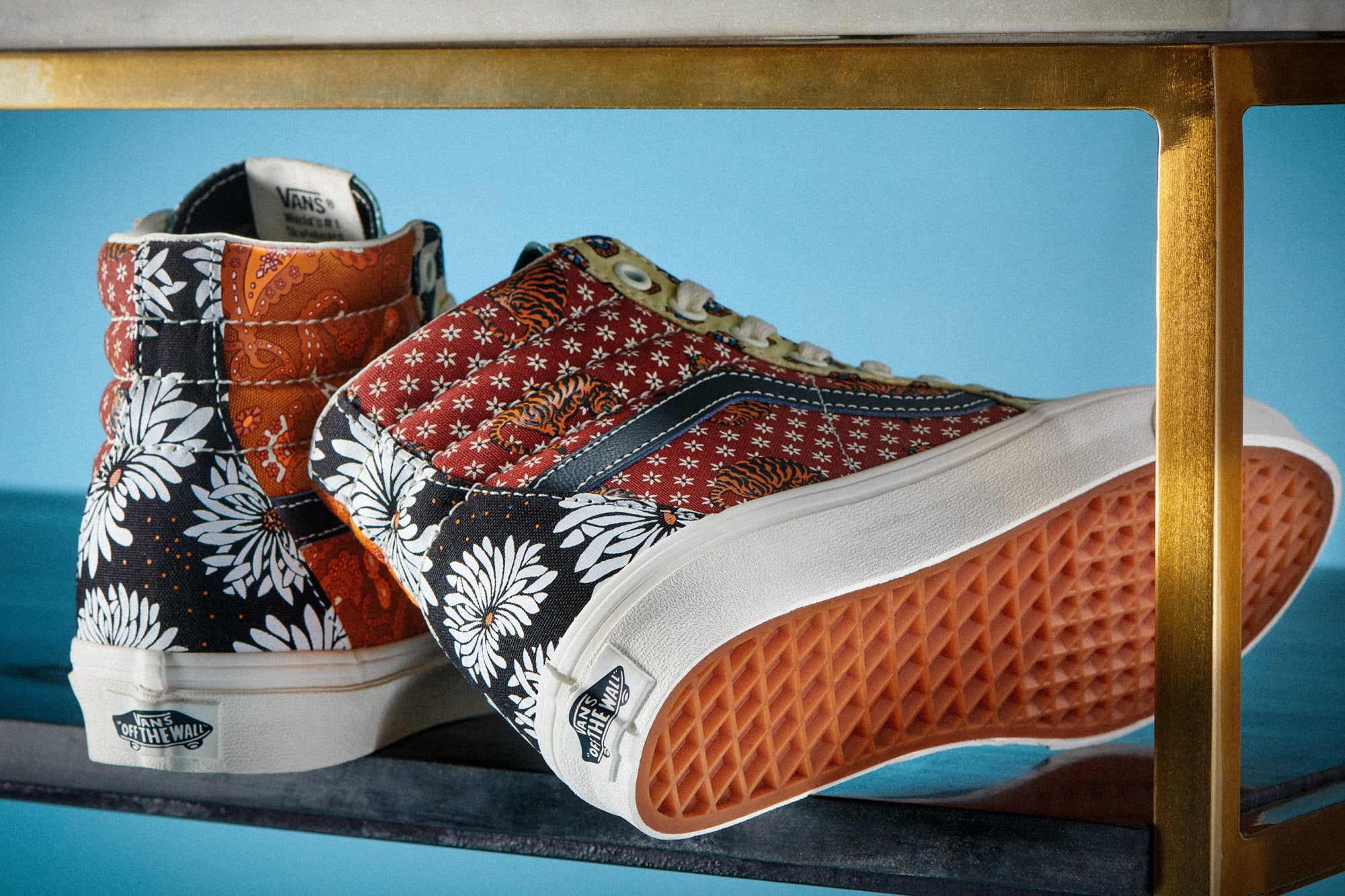 Tiger high hotsell top vans