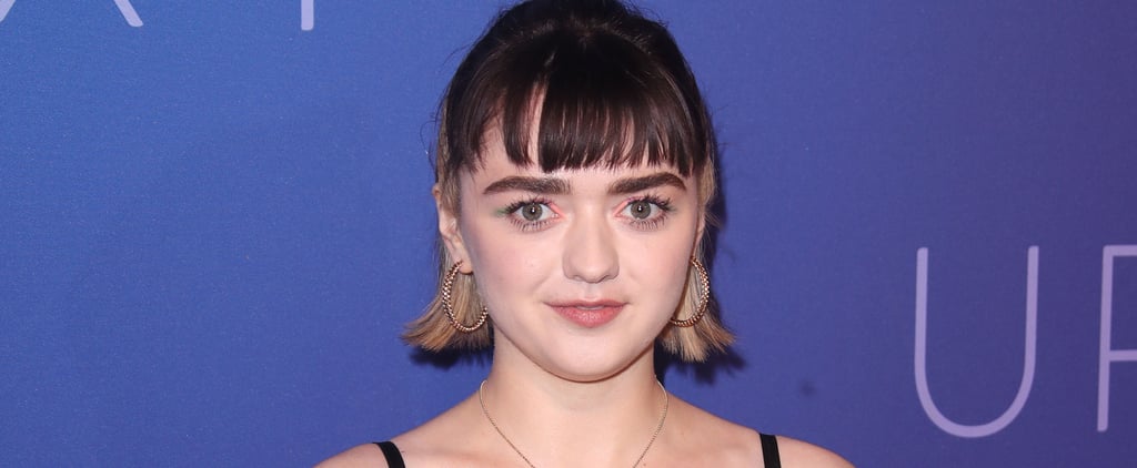 Maisie Williams Showed Off Her Bleached Eyebrows at BRITs