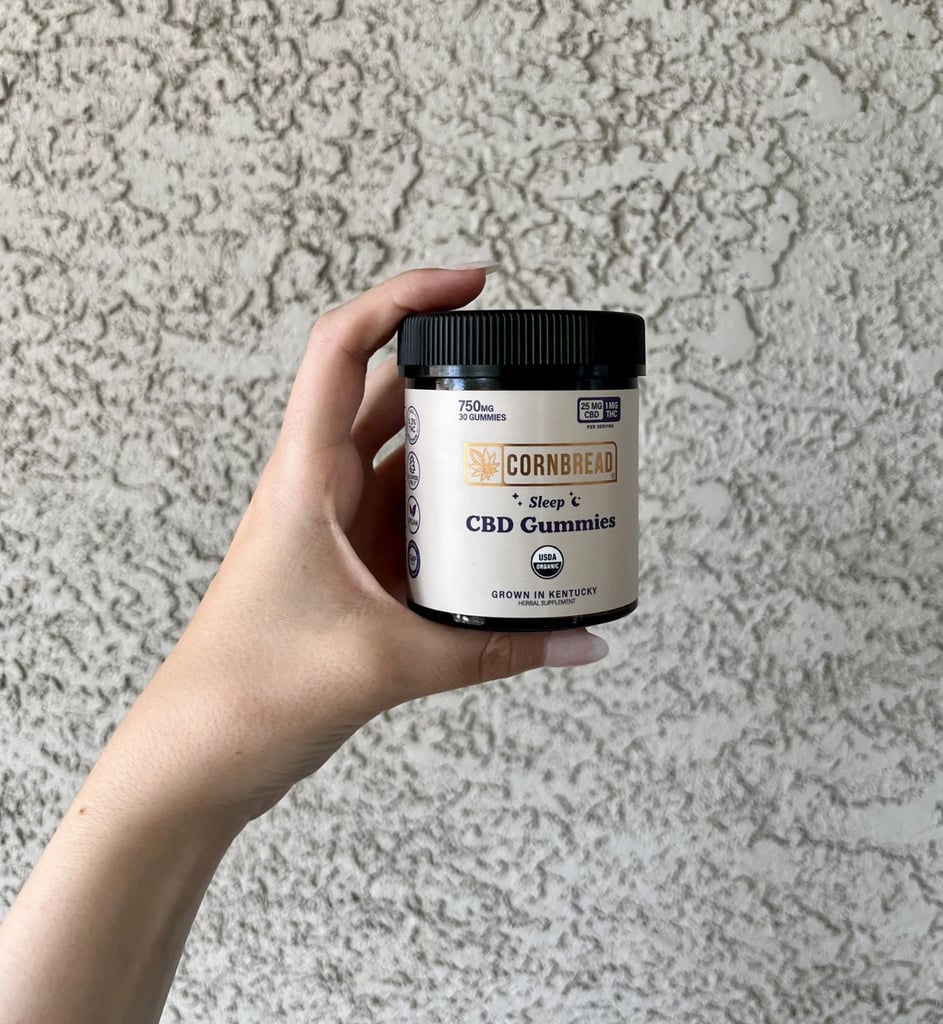 Cornbread Hemp Sleep Gummies ($40)
If he has trouble sleeping, the Cornbread Hemp Sleep Gummies might be just what he needs to unwind. Containing valerian root, chamomile, lavender, and full spectrum hemp extract, just one of these gummies nightly will ease his mind and help him go to sleep without feeling groggy in the morning. You can get them in 750mg or 100mg strengths. Read our review of the Cornbread Hemp Sleep Gummies for more information.
Editor Quote: "As someone who has long struggled with insomnia, I appreciate that these CBD gummies get the job done and actually help me fall asleep faster. . . . I take one gummy 30 minutes before my usual bedtime, and within 15 to 20 minutes, I can already feel my body relaxing and easing into a calmer state. Once it's time to go to bed, I fall asleep almost instantly and — miraculously — will wake up the next morning without any feelings of grogginess or lingering fatigue." — Kyley Warren, former assistant shopping editor