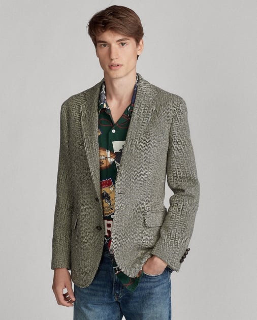 Ralph Lauren x Friends  Herringbone Sport Coat