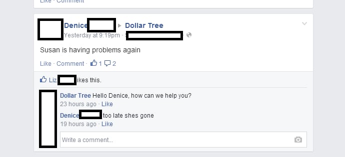 Don't think that Dollar Tree can help this time.