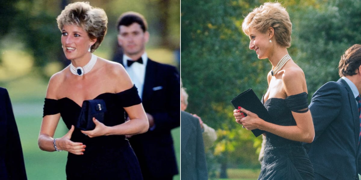 Elizabeth Debicki Wears Diana's Revenge Dress on The Crown | POPSUGAR ...