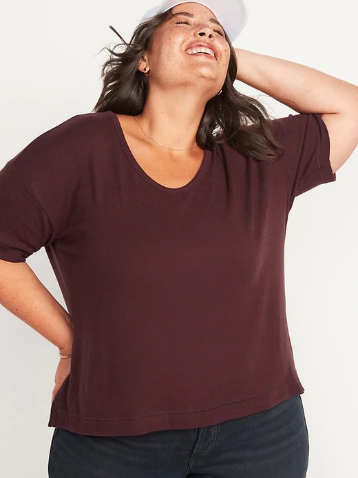 Old Navy Short-Sleeve Voop Plush Easy T-Shirt