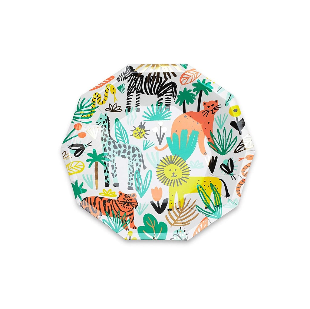 Daydream Society Into the Wild Jungle Animal Small Paper Party Plates