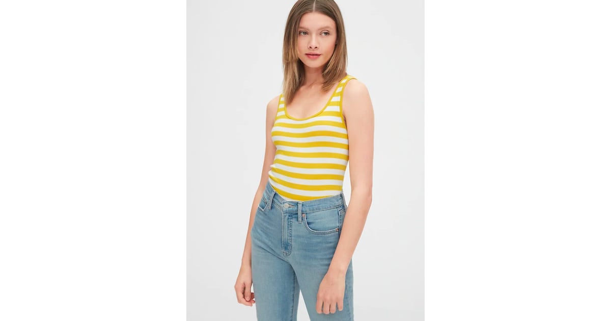 old navy yellow top