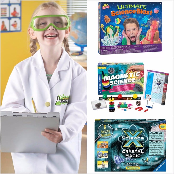 Mixi Science Experiments Kits for Kids with Lab Coat Scientist