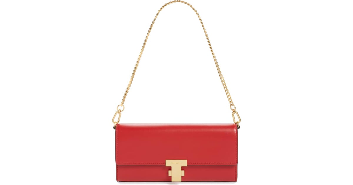 Tory Burch Juliette Leather Clutch | Best Disney Princess Gifts for ...