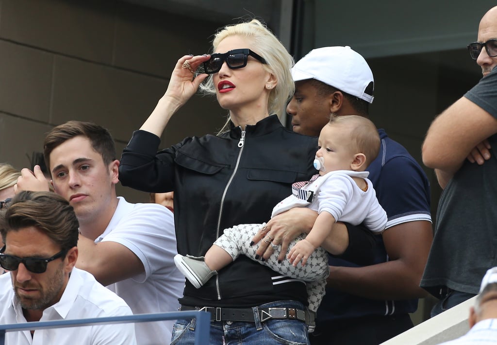 Gwen Stefani and Apollo Rossdale at the US Open | Photos