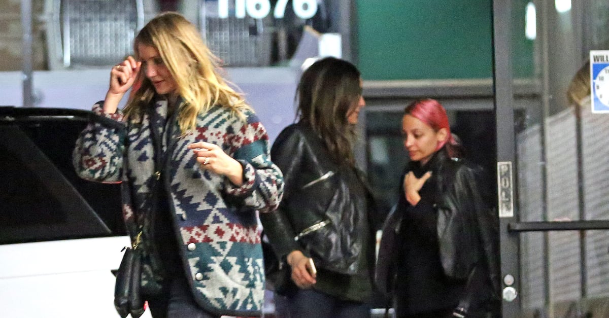 Cameron Diaz Has Dinner With Drew Barrymore | Pictures | POPSUGAR Celebrity