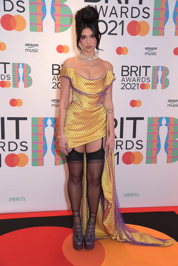 Dua Lipa at the BRIT Awards 2021