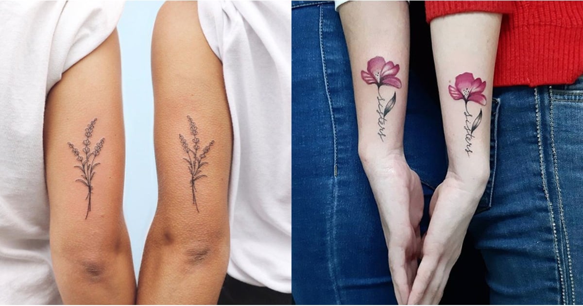 89 HeartWarming Sister Tattoos with Meanings  StayGlam