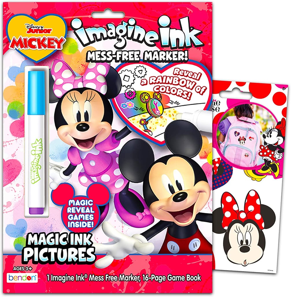 Disney Minnie Mouse Valentines Colouring Book with Stickers