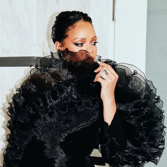 Rihanna's Black Dress at Beyoncé and JAY-Z's Oscars Party