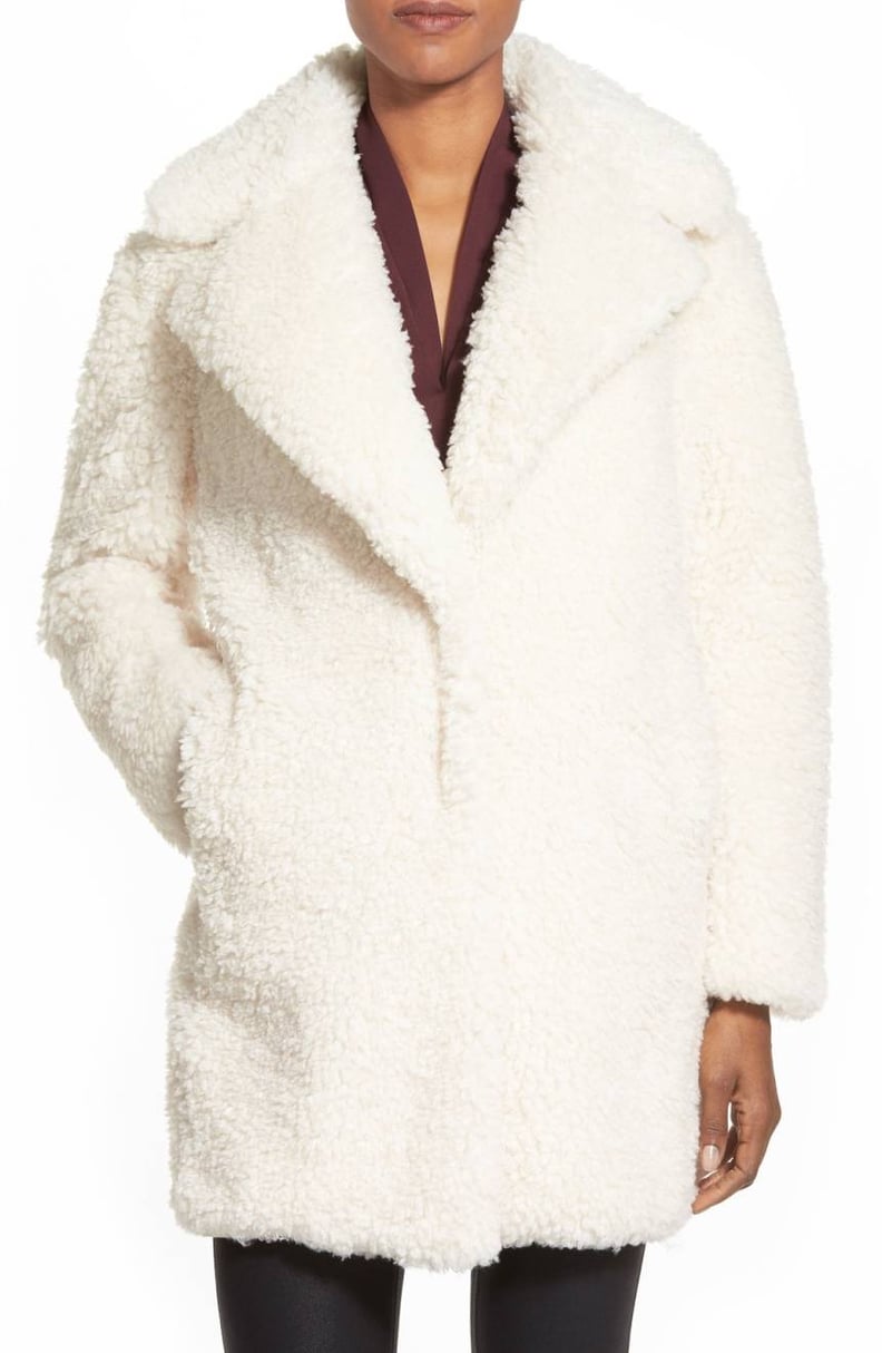 Kensie Reversible Faux Fur Coat