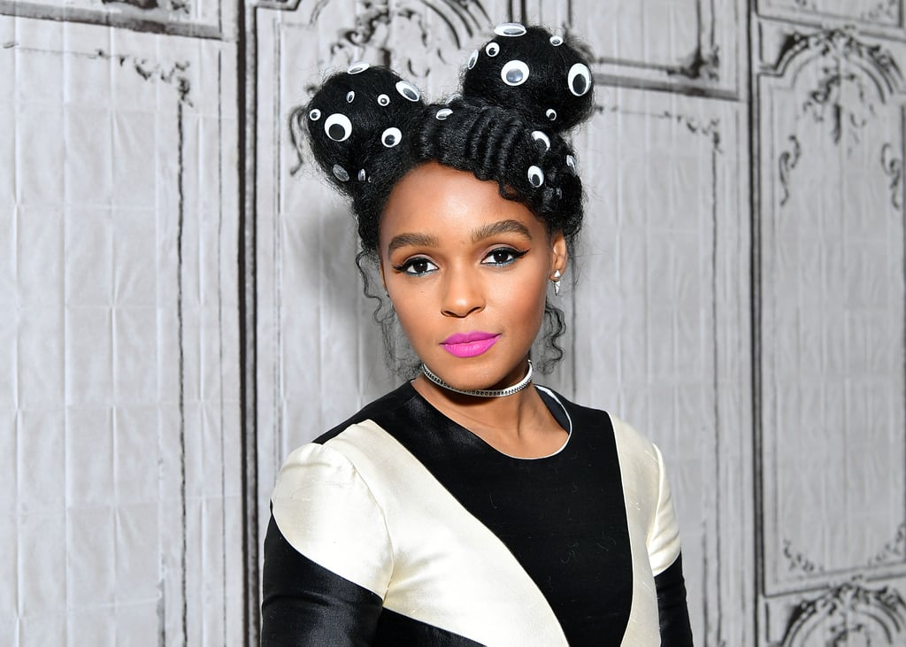 Janelle Monae Googly Eyes Hair