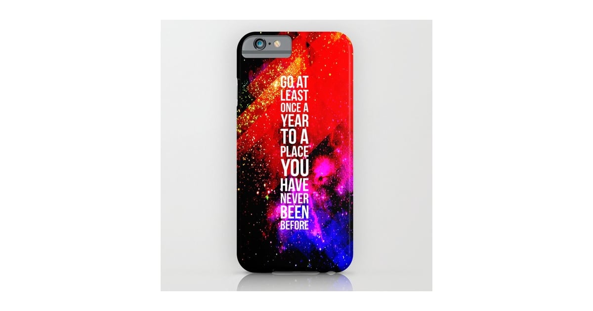 Get motivated with this travelinspired iPhone case (35). Travel