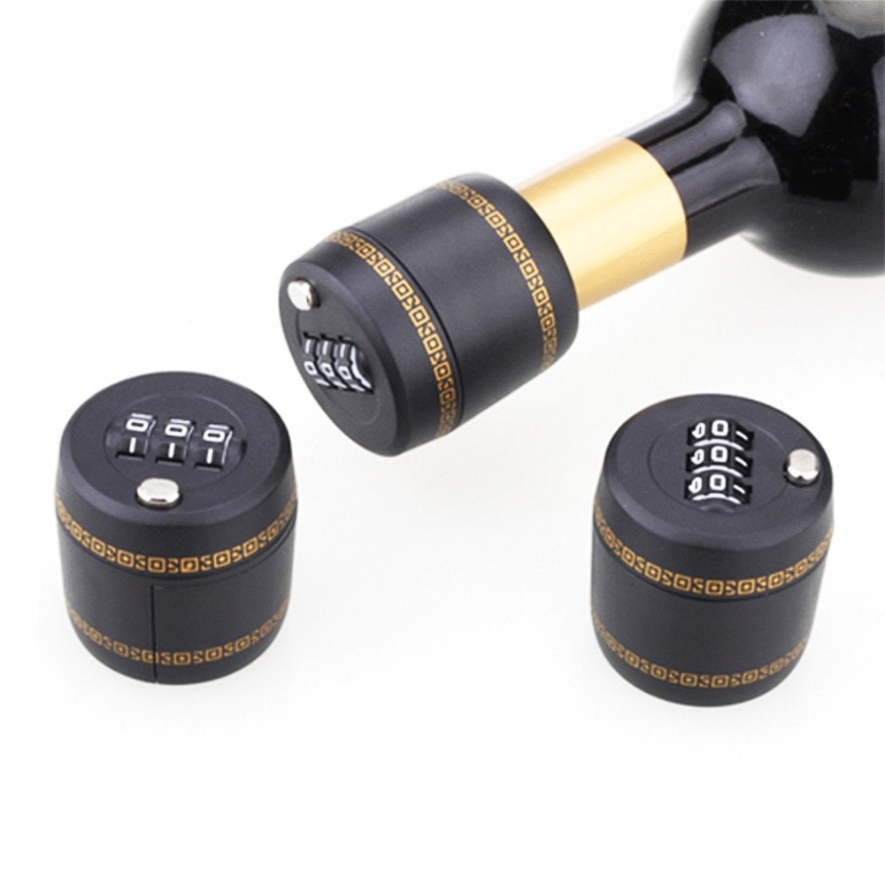 For Wine Drinkers: WdtPro Wine Liquor Bottle Lock