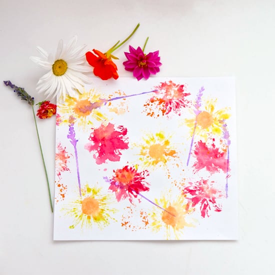 Flower Print Kids Craft | POPSUGAR Moms