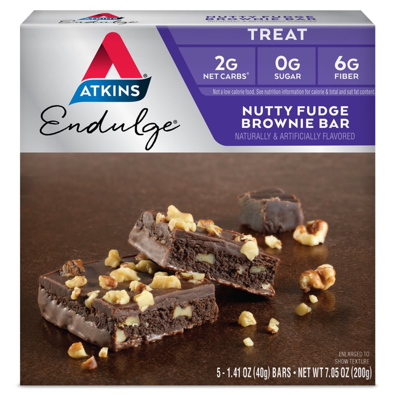 Atkins Endulge Nutty Fudge Brownie Bar Treats