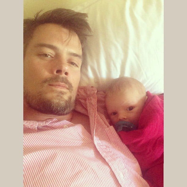 Josh Duhamel and his son, Axl, make one cute pair.
Source: Instagram user joshduhamel