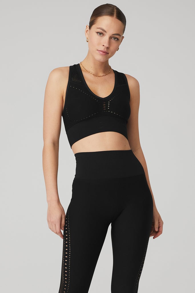 Alo Seamless Open Air Bra