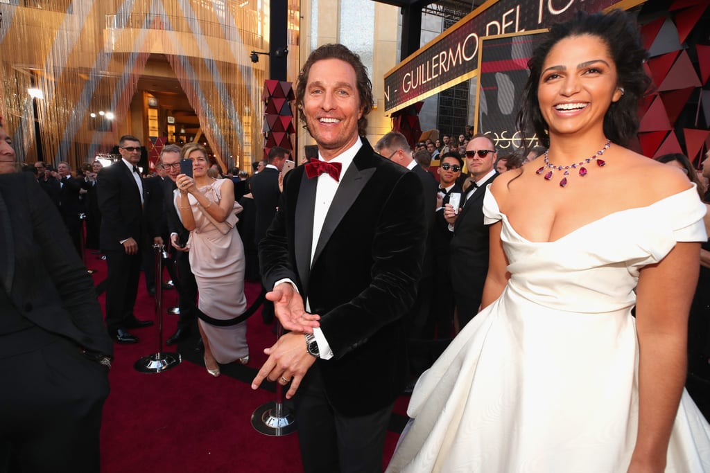 Pictured: Matthew McConaughey and Camila Alves