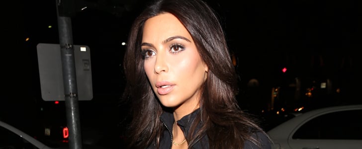 Kim Kardashian at SoulCycle With Khloe and Kendall