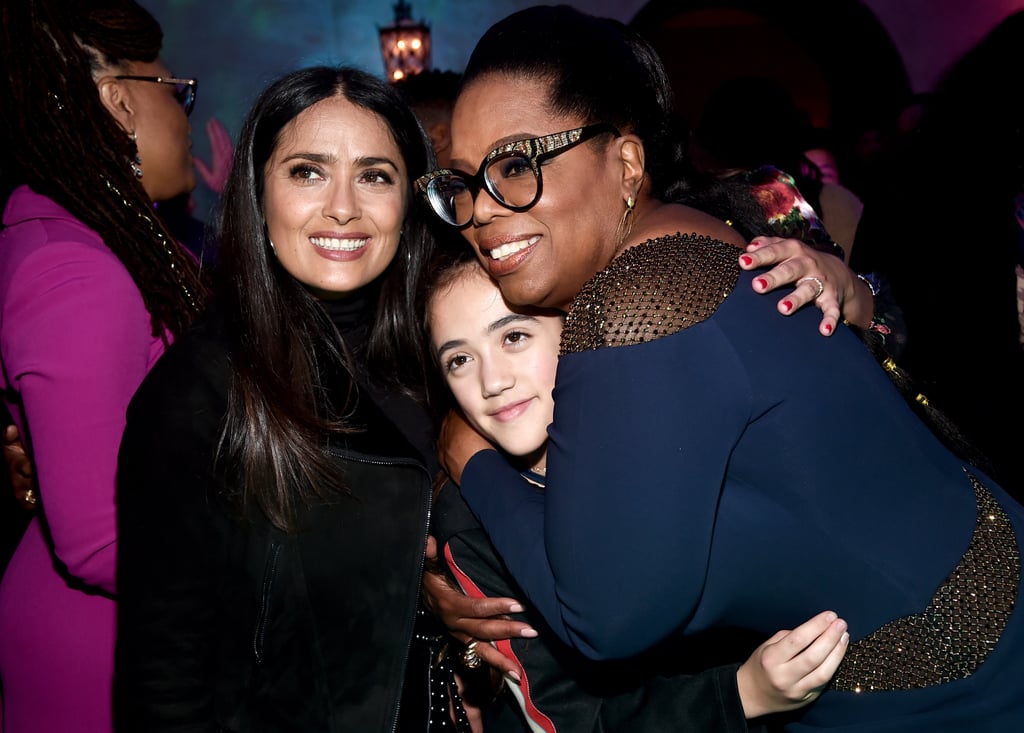 Pictured: Salma Hayek, Valentina Paloma Pinault, and Oprah Winfrey
