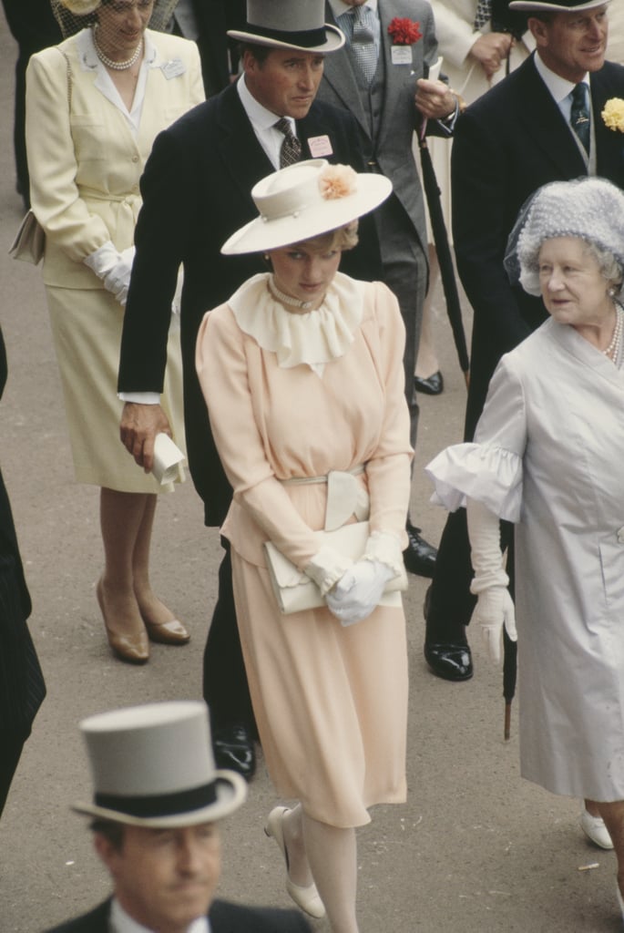 Princess Diana's White Envelope Clutch