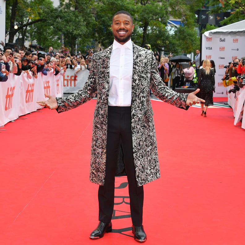 Michael B. Jordan at the Just Mercy Premiere