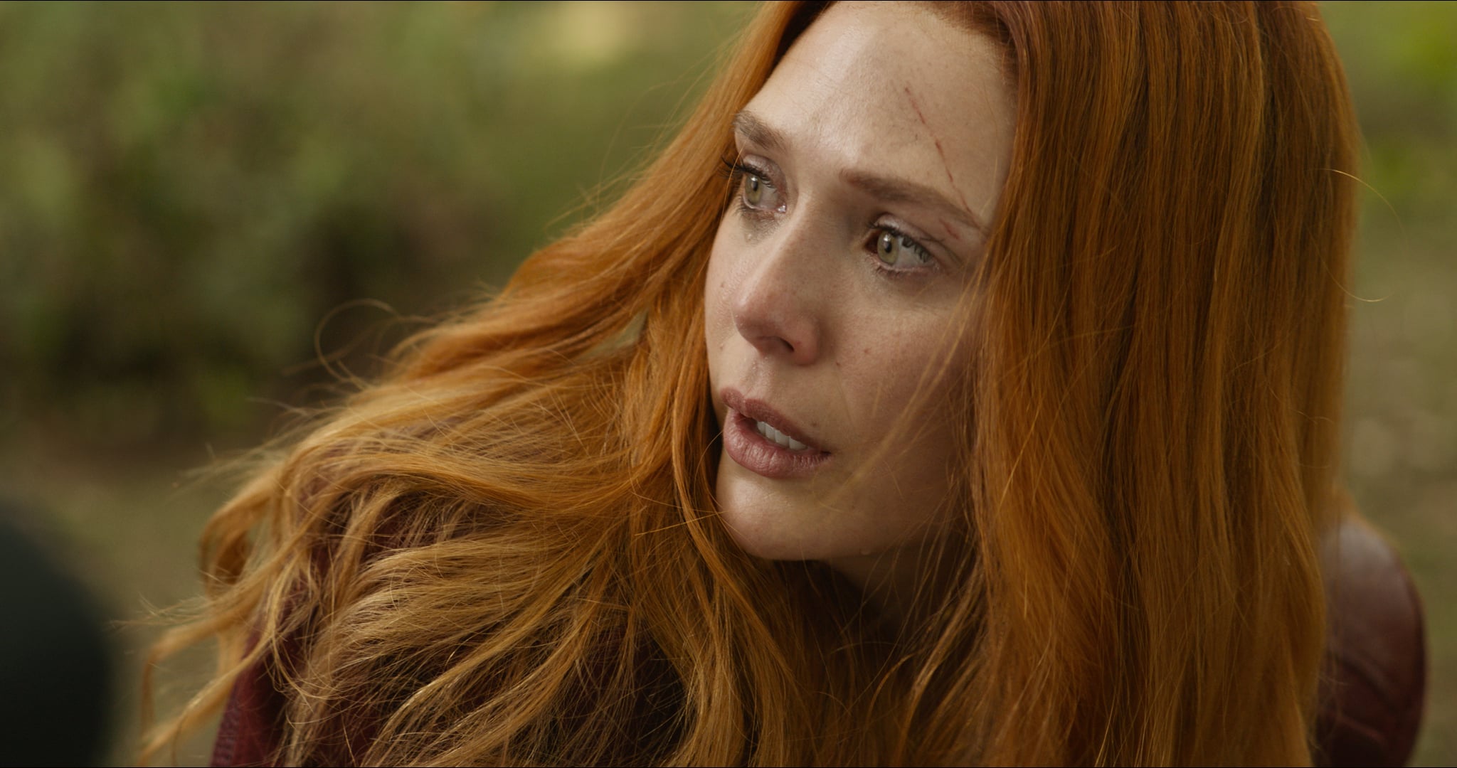 Marvel Studios' AVENGERS: INFINITY WAR..Scarlet Witch/Wanda Maximoff (Elizabeth Olsen)..Photo: Film Frame..©Marvel Studios 2018