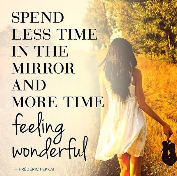 Frédéric Fekkai inspired Instagram with this quote turned New Year's resolution.