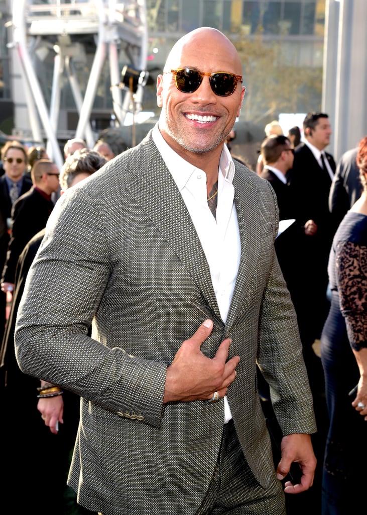 Dwayne Johnson and His Family at Rampage Premiere 2018