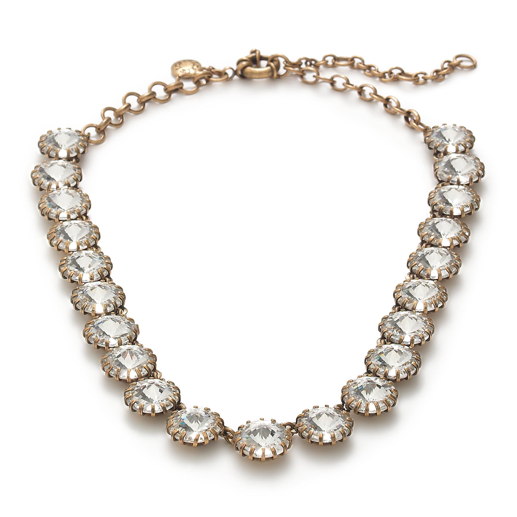 J.Crew Crystal Venus Flytrap Necklace 